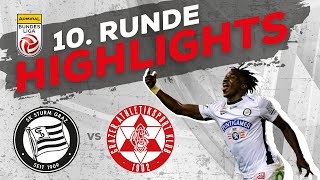 SK Puntigamer Sturm Graz  GAK 1902 10 Runde ADMIRAL Bundesliga 202425 [upl. by Keeton]