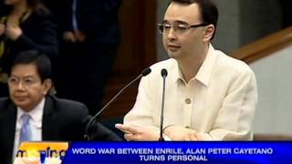 Enrile vs Cayetano word war [upl. by Noevad825]