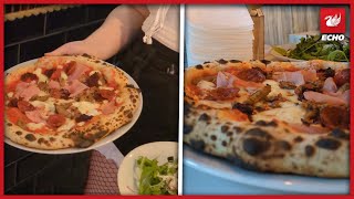 Come with me to try the pizza at Il Capitanos in Crosby [upl. by Cohbath14]