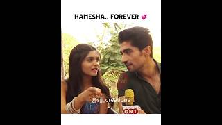 Abhira offscreen moments Harshad Chopda pranali Rathod 🩷💕 [upl. by Coheman471]