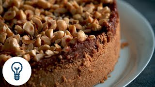 Nigella Lawsons NoBake Nutella Cheesecake  Genius Recipes [upl. by Rimaj351]