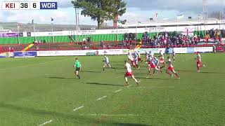 Keighley Cougars v Workington Town League One 2024 Round 2 Highlights [upl. by Oiliruam]