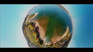 Herbst am Brombachsee 4k from the air  von Oben [upl. by Yeoz]