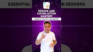 Crafting the Perfect Resume amp Cover Letter IT Job Seekers  Job Readiness Hub [upl. by Devinna]