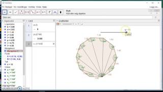 Vinkler og vinkelsum i regulære mangekanter [upl. by Kerns]