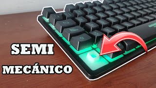 Teclado Gamer SemiMecánico ECONOMICO S75 👀 Review Micronics  Neon 🔥 [upl. by Cordelia795]