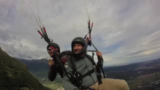 Prima esperienza con il parapendio  Volo tandem [upl. by Cade]