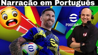 Como baixar a Narração no efootball 2025 [upl. by Khano]