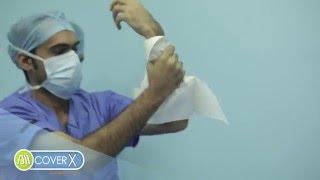 Cover X® Sterile Disposable Drapes and Gowns Video Tutorial [upl. by Mencher]