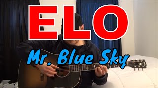 Electric Light Orchestra  Mr Blue Sky  Fingerpicking Guitar Cover  TABS AVAILABLE [upl. by Eugaet]