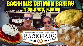 Backhaus German Bakery and Deli in Orlando Florida [upl. by Anisamot]