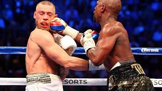 Pugilato il boxer americano Floyd Mayweather batte il lottatore di arti marziali miste Conor… [upl. by Gower]