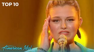 Emyrson Flora IS FLAWLESS On American Idol Top 10 [upl. by Eibbob]