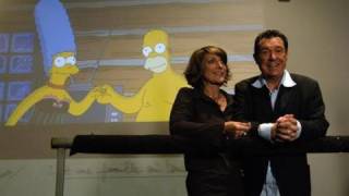 Interview des doubleurs de Homer et Marge Simpson [upl. by Suired]