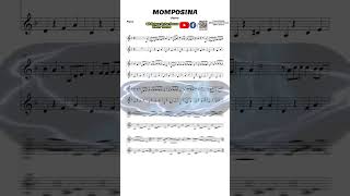 🎼 MOMPOSINA Piano  Biblioteca de Partituras 🎺 [upl. by Bohi]