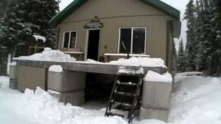 Quartz Cabin Nov 7 2008 – Snowmobiling in Golden BC [upl. by Einnaoj340]