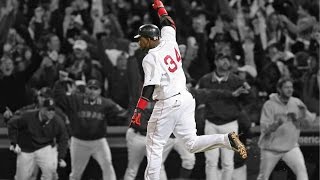 David Ortiz Walk Offs and Clutch Hits [upl. by Amahs]