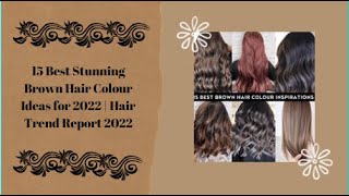 TOP 15 Hair color for Morena Hair color for 2022 [upl. by Udall932]