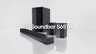 LG Sound Bar S65TR Cinematic Sound at Home [upl. by Frodina]