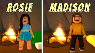 VOICI CE QUI EST PEUT ÊTRE ARRIVÉ À MADISSON ET ROSIE LA FANTÔMETTE DANS BROOKHAVEN RP ROBLOX [upl. by Robbin]