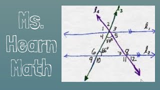 Geometry Part 7 More on Angles formed by Parallel Lines and Transversals [upl. by Ileane]