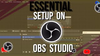 OBS Setup Essentials Connecting Your Microphone and Display [upl. by Any191]