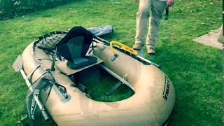 Maxxon Inflatable Boats XPW239 Packable Watercraft [upl. by Adnilram]