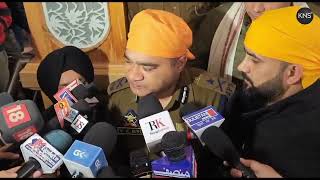 IGP Kashmir visits Chati Padshahi Gurdwara greets Sikh community on Gurpurab [upl. by Naujyt241]