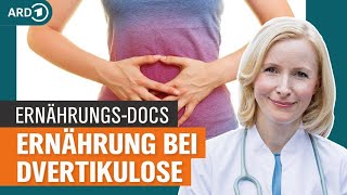 Divertikulose Richtige Ernährung gegen entzündete Divertikel  Die ErnährungsDocs  NDR [upl. by Hutt]