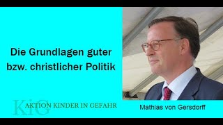 Gute Politik achtet die menschliche Natur schützt die Familie und achtet das Subsidiaritätsprinzip [upl. by Lauder]