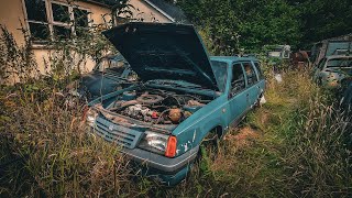 RETRO Car GRAVEYARD Forgotten For Over 40 YEARS Mk2 Cavalier Bmw E30 Range Rover  IMSTOKZE [upl. by Ricki407]