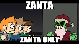 ZANTA but its ZANTA CLAWS only Friday Night Funkin [upl. by Yznyl33]