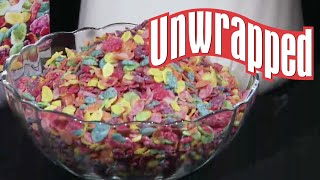 How Fruity Pebbles Are Made from Unwrapped  Food Network [upl. by Nehtanoj]