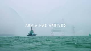 PampO Cruises  Our amazing new ship Arvia has reached Southampton [upl. by Norling]