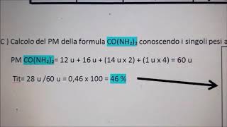 Come calcolare il titolo di un concime [upl. by Docila]