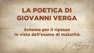 La poetica di Giovanni Verga [upl. by Marleen75]