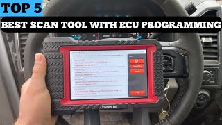 TOP 5 BEST SCAN TOOL WITH ECU PROGRAMMING in 2024 [upl. by Eidoj]