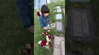 Watch As A Young Girl Communicates With The Ghost Of Grace In The Cemetery [upl. by Shoshanna]