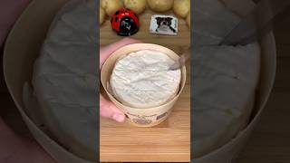 👩🏼‍🍳Recette de BrillatSavarin rôti amp patates sautés🧀🥔food recipe asmr eat cheese mukbang eat [upl. by Adnalro]