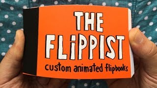 The Flippist custom handdrawn animated flipbooks [upl. by Accem]