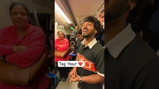 Roi Na  Delhi Metro 🚇 shorts delhimetro youtubeshorts ninja [upl. by Adni]