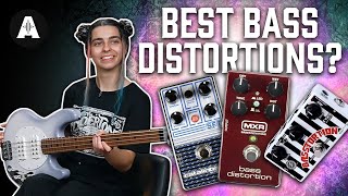 Best Distortion Pedals for Bass Guitar [upl. by Assirehs25]