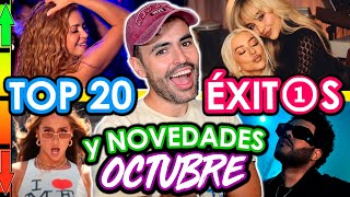 CANCIONES OCTUBRE 2024🔥 Top 20 MEJORES ÉXITOS y lo MÁS NUEVO en TENDENCIA MÚSICA 🎧Serch Wow Qué Pasa [upl. by Melodie]