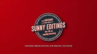 Sunny Editings New Intro  After effects Intro Making  Wedding Invitation Videos sunnyeditings [upl. by Konstantine]