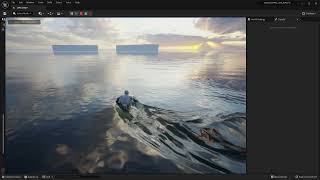 UE5 Waterline PRO 50 Lake Actor Preview [upl. by Graf]