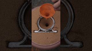 Metal Casting EP 597  molding  making funnel molding  Experiment  metal casting [upl. by Ahsym]