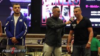 David Lemieux speaks on if he will face the Canelo vs Khan winner [upl. by Einahpehs446]