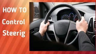 How to Hold and Control the Steering Wheel Basic Principles [upl. by Artek545]