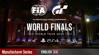 FIA Gran Turismo Championships 2020  Manufacturer Series  World Finals  Finals ENGLISH [upl. by Alessandro]