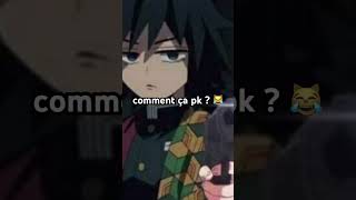 Pov  Giyu ment à Shinobu 😂🤣  humour demonslayer [upl. by Aitnahc]